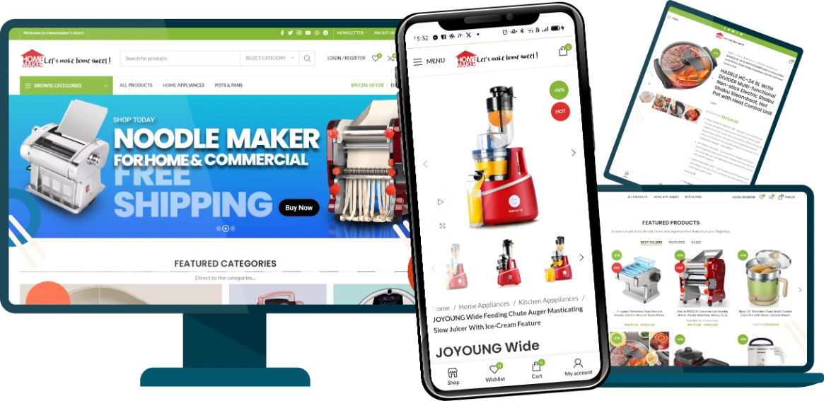 e-commerce web design